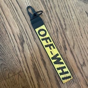 Off-White Key Chain (Wristlet)